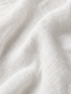 Women's Breezy Cotton-linen Maxi Dress With Lettuce-edge V-neck—perfect For Vacation