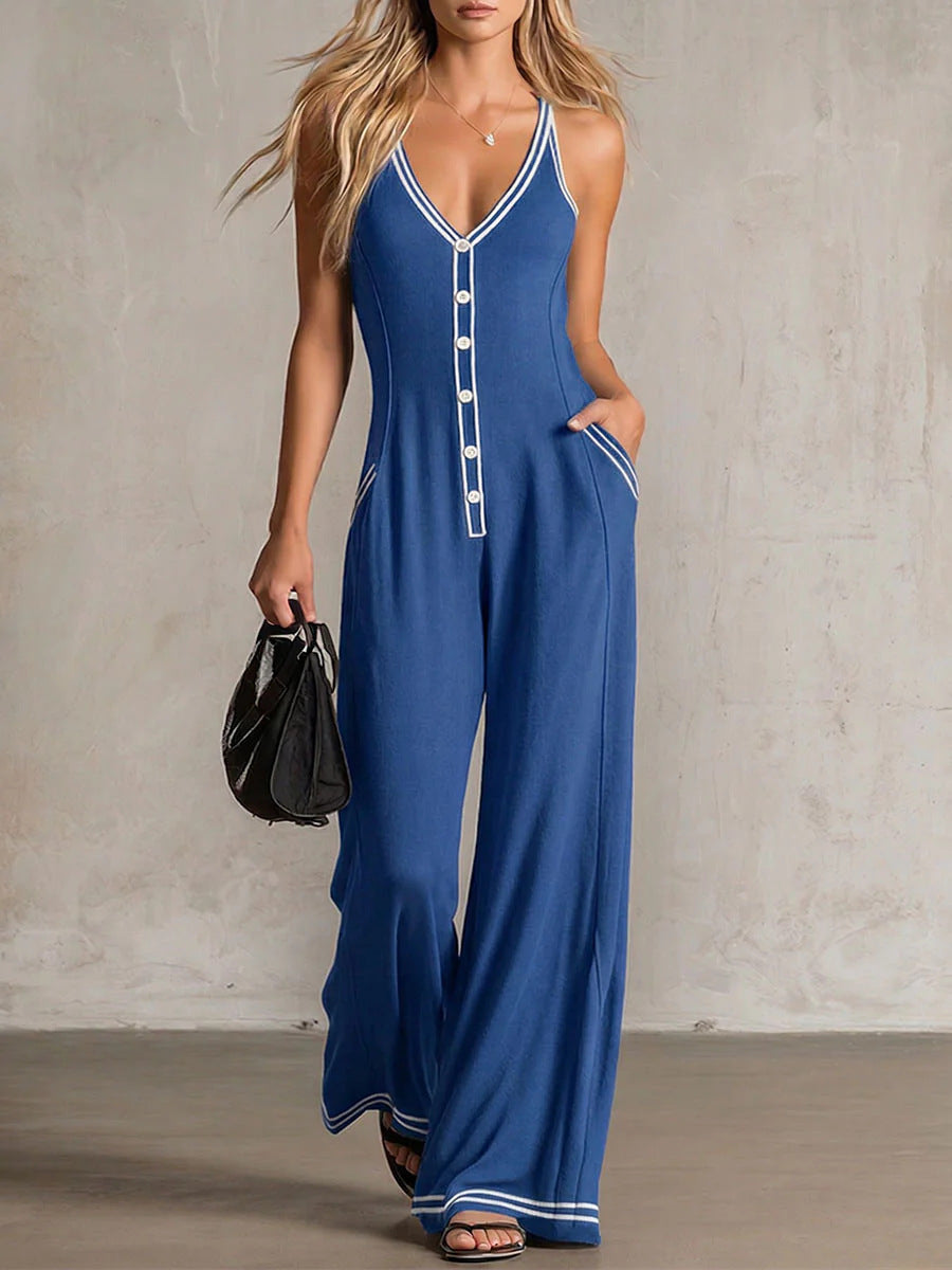 Elevated Everyday Wide-Leg Jumpsuit