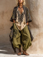 Nomadic Bohemian Art Print Three-Piece Set