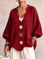 Everyday Button Front Cardigan Sweater
