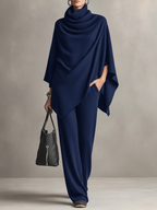Elegant Drape Two-Piece Set