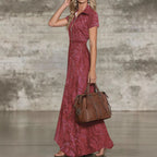 🌟 Timeless Paisley Print Maxi Dress: Effortless Elegance for Every Occasion