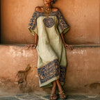 Women'S Vacation Bohemian Printed Loose Dress