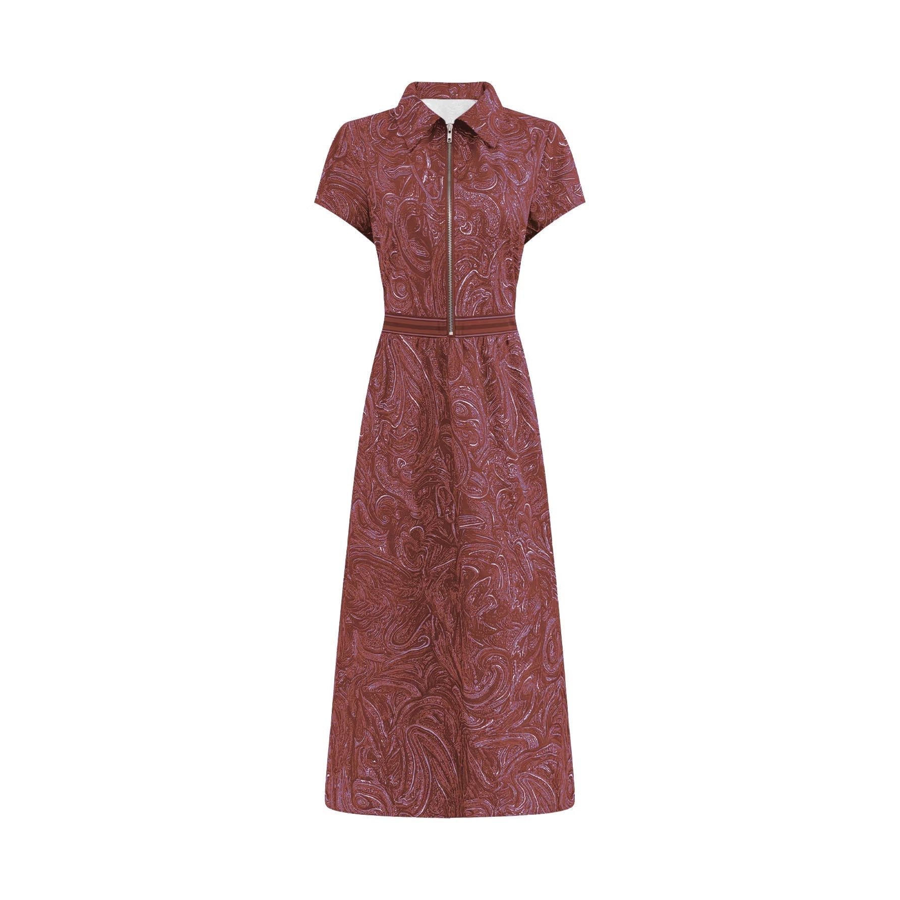 🌟 Timeless Paisley Print Maxi Dress: Effortless Elegance for Every Occasion