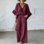 Linen Blend Vacation Two Piece Matching Set