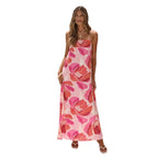 🌸Women's Floral Print Sleeveless Maxi Dress