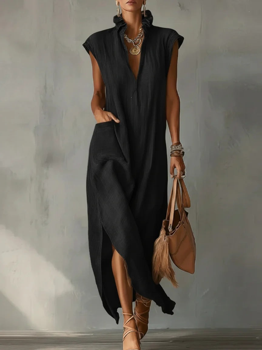 Ruffle Spring Maxi Dress