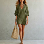 Effortless Boho Tunic Dress – Versatile Summer Essential