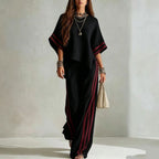 Striped Linen-Blend Two-Piece Set