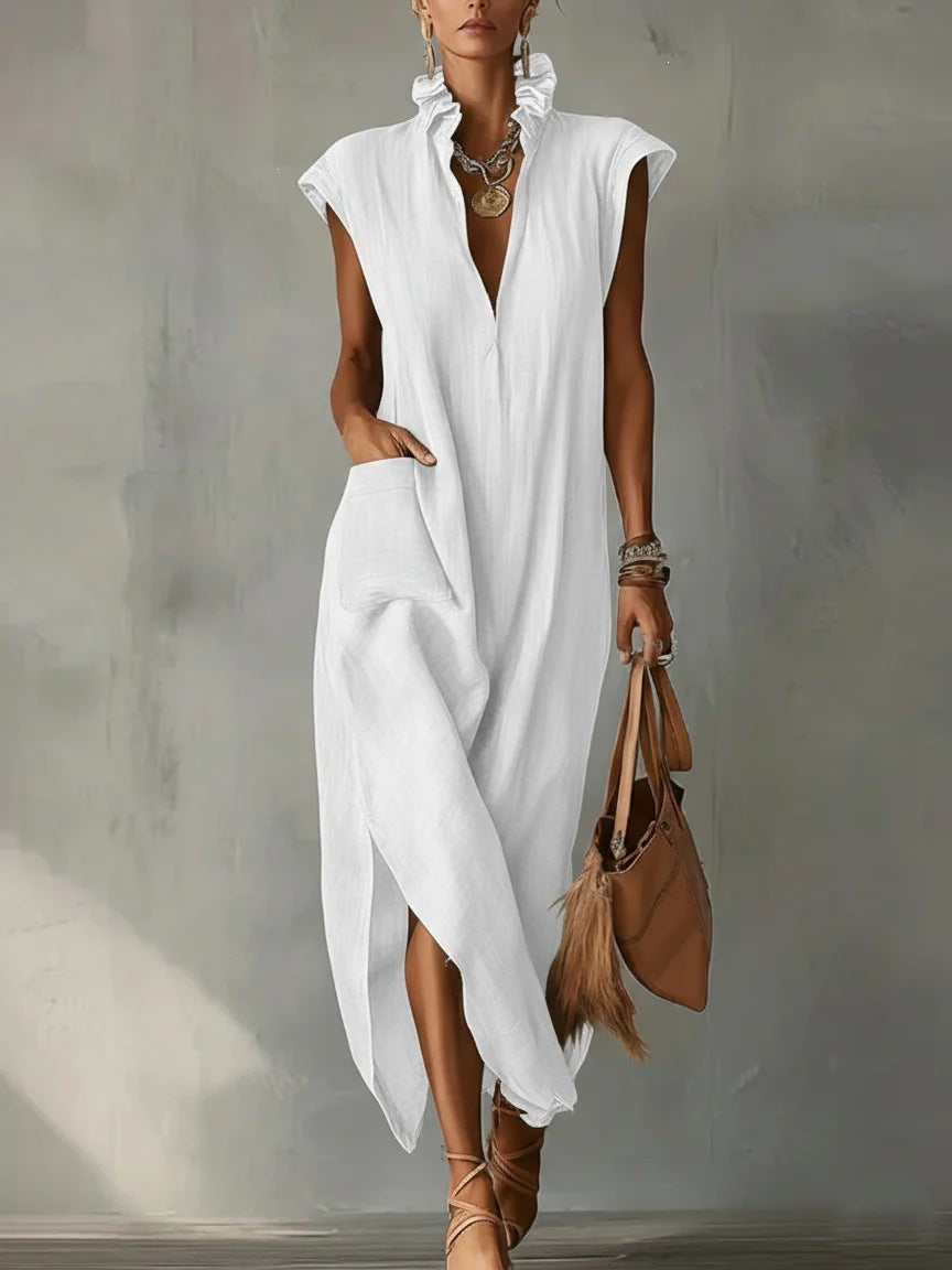 Ruffle Spring Maxi Dress