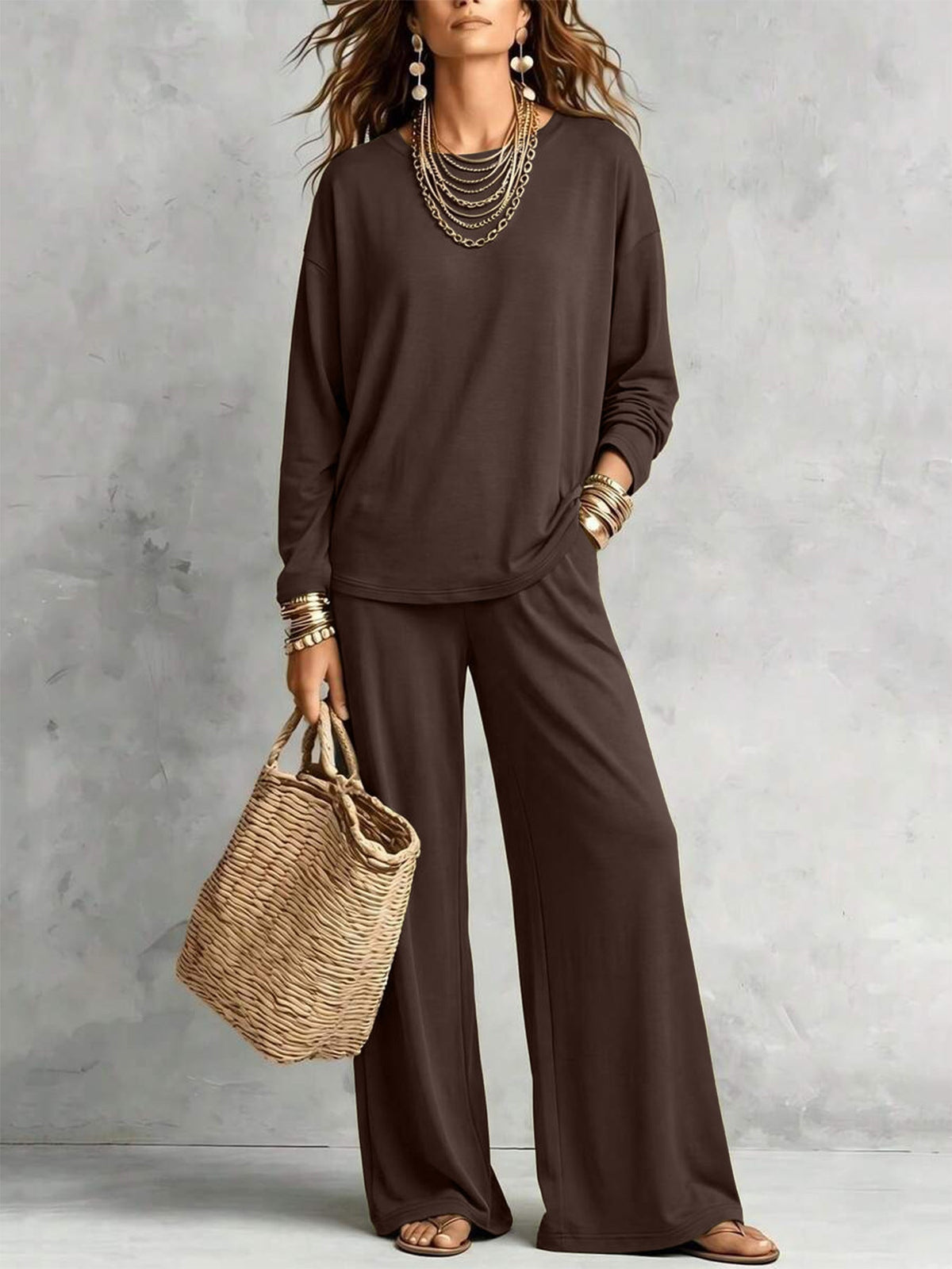 Relaxed Two-Piece Lounge Set