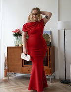 2025 Women's Elegant Sleeveless Off Shoulder Bodycon Long Formal Party Evening Dress