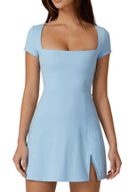 Women's Square Neck Tennis Dress