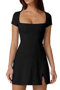 Women's Square Neck Tennis Dress