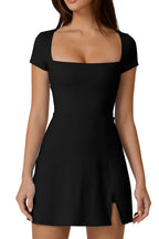 Women's Square Neck Tennis Dress