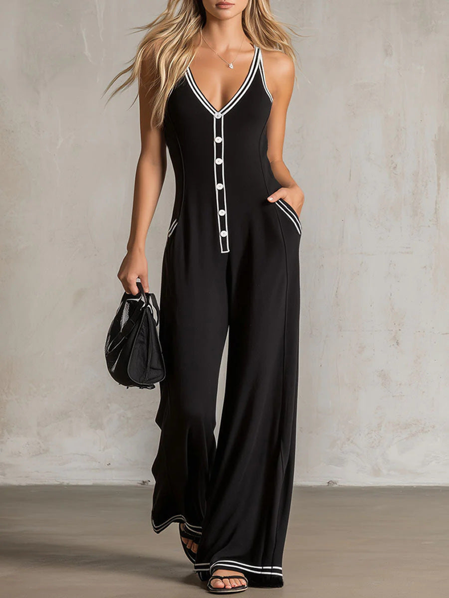 Elevated Everyday Wide-Leg Jumpsuit