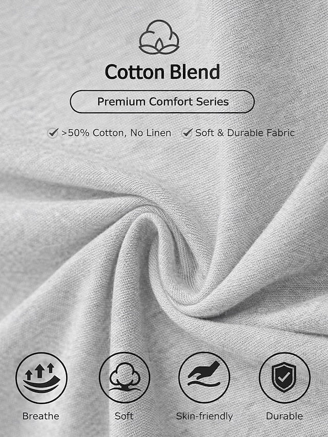 Women's Maxi Dress Cotton Blend Shirt Dress