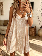 Women's Sexy V-neck Cami Dress
